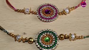 Image result for homemade rakhi