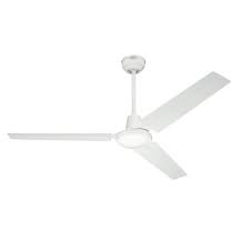 Many industrial ceiling fan styles are specifically designed to create ample airflow in large spaces like. 142 Cm Westinghouse Industrial Ceiling Fan In White With White Steel Blades