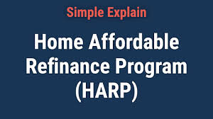 affordable refinance program harp
