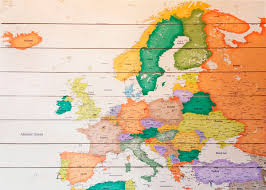 Physical map of europe we have added a physical map of europe to our collection. Wooden Europe Map Free Pins And Hammer Woodmap Com 1