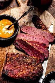 smoked corned beef brisket traeger or