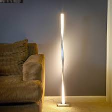 Brightech Helix Led Floor Lamp For Living Rooms Get Compliments Modern Standing Pole Light For Family Rooms Bed In 2020 Standing Lamp Modern Floor Lamps Floor Lamp