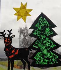 Winter fensterbilder motive die zur winterzeit hervorragend geeignet sind z.b. Projekttag Basteln Im Winter Montessori Grundschule Linzgau