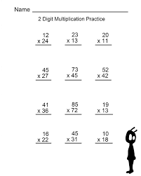 4th grade multiplication worksheets