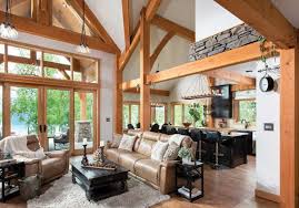 Large Family Timber Frame Home Design