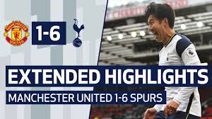 Manchester united vs tottenham hotspur didn't take long to produce drama. Extended Highlights Manchester United 1 6 Tottenham Hotspur Youtube