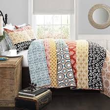 colorful boho design bedding set