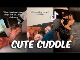 cute couples cuddle tiktok compilation