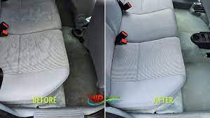 ᐉ Steam Car Upholstery Cleaning