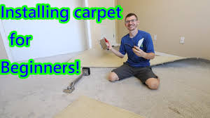 beginners diy carpet install