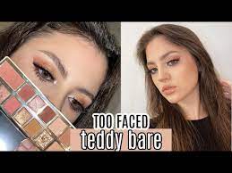too faced teddy bare palette review