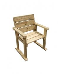 Heavy Duty Timber Garden Chairs
