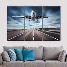 Runway Airplane Wall Art