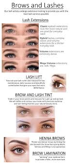 lashes waxing and makeup services