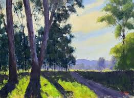 Painting A Backlit Landscape Step By