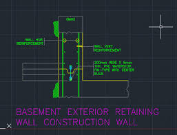 Basement Exterior Retaining Wall