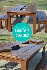 Build A Patio Cooler Table With Built