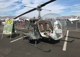 the original m a s h bell 47 helicopter