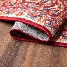 my magic carpet kenya ruby washable rug 5 x7