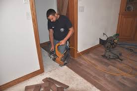 installation of hardwood floors