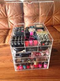 acrylic cosmetic organizer