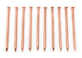 solid copper nail spikes