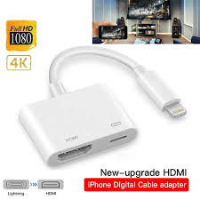 Hot Sale 1080p Audio Video Hdmi Cable Adapter For Apple Lightning Port 8pin To Hdmi Digital Av Converter For Iphone Ipad Ios Dropshipping Wish
