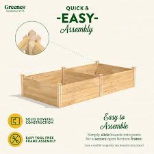 original cedar raised garden bed