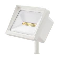 Lithonia Lighting Qte Led P1 40k 120 Thk Wh M6 Matte White 4000k Contractor Select Single Light 7 Wide Led Outdoor Single Head Flood Light With Knuckle Mount 2500 Lumens Lightingdirect Com