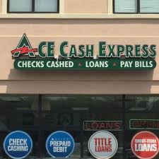 It may not be complete. Ace Cash Express Check Cashing Pay Day Loans 4787 Red Bank Expy Cincinnati Oh Phone Number