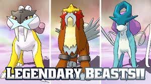 Pokemon Go : Legendary beasts Available , Capture Rate, Shiny Beasts  Spirits Added