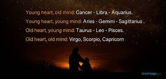 Cancer and scorpio love quotes. Zodiac Quotes Young Heart Old Mind Cancer Libra