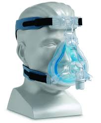 Cpap machines work by pressurizing air that is delivered through a hose and mask into the airway during sleep. Comfortgel Blue Full Face Cpap Mask With Headgear 1081800 Home Remedies For Snoring Sleep Apnea Remedies Sleep Apnea