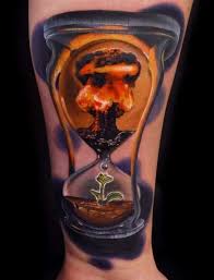 Hourglass Meanings Tattoo