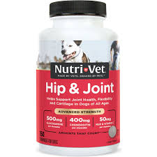 nutri vet hip joint advanced strength for dogs 90 count