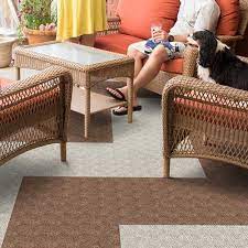 greatmats smart transformations crochet carpet tile 24x24 inch case of 15 indoor outdoor living room carpet foss carpet pattern grid design