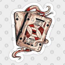 Blackjack Gift Playing Cards Casino Gambling Gift - Blackjack - Pegatina |  TeePublic MX