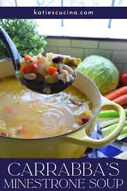 carrabba s minestrone soup katie s cucina
