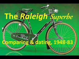 raleigh superbe 1948 85 how to date