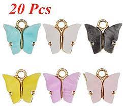 Except the charms you can simply buy from the jewelry supplies store, learn how to make your own charms can be another perfect way to meet step1: 20pcs Acrylic Butterfly Charms Butterfly Bracelet Pendant Jewelry Making Pendant Charms For Earrings Bracelets Necklace Diy Jewelry Making Arts Crafts Home Kitchen Cate Org