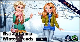 elsa and anna winter trends play the