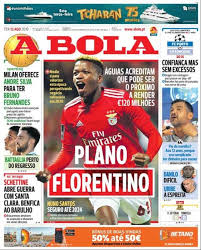 Authentication or subscription with a tv, isp or streaming provider may be required. Football Infodata On Twitter Front Page Of Abola 2019 08 13 Edicola Primapagina Porto Sporting Benfica