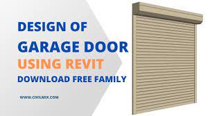 how to create a revit garage door