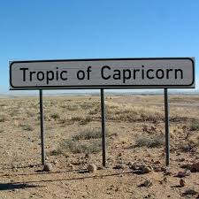 Names of towns in australia where tropic of capricorn. Tropic Of Capricorn Crossing Namibia Atlas Obscura