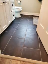 Dark Tile Floors Always Look Dirty Help