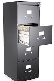 remove lock from steelcase file cabinet
