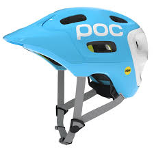 Poc Trabec Race Mips Bike Helmet Radon Blue Medium Large