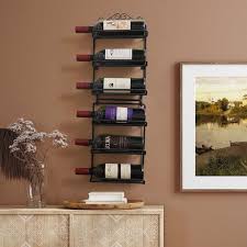 Wine Bottle Holder Wall Display Rack