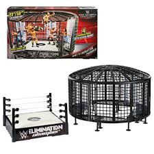 Arena can be loaded with wwe figures for big battle action (sold separately). Wwe Elimination Chamber Playset Toys R Us Exclusive