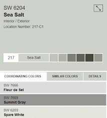 Sherwin Williams Sea Salt Review A